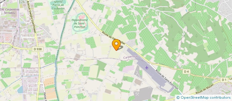 localisation de l'entreprise ASSOC SPORTIVE EQUESTRE DE CARPENTRAS à CARPENTRAS