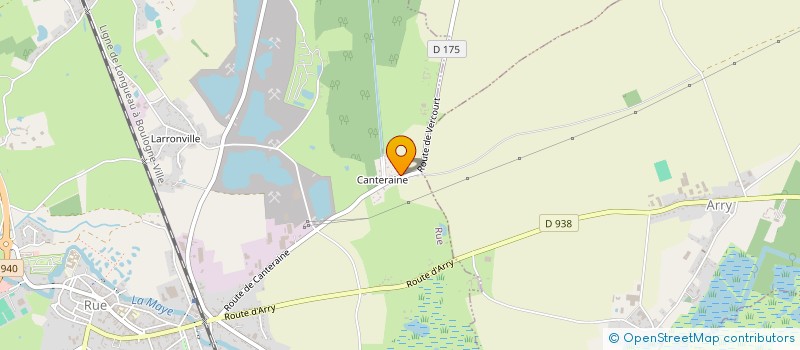 localisation de l'entreprise ASSOC SPORTIVE ET CULT DU VAL D AUTHIE à NAMPONT