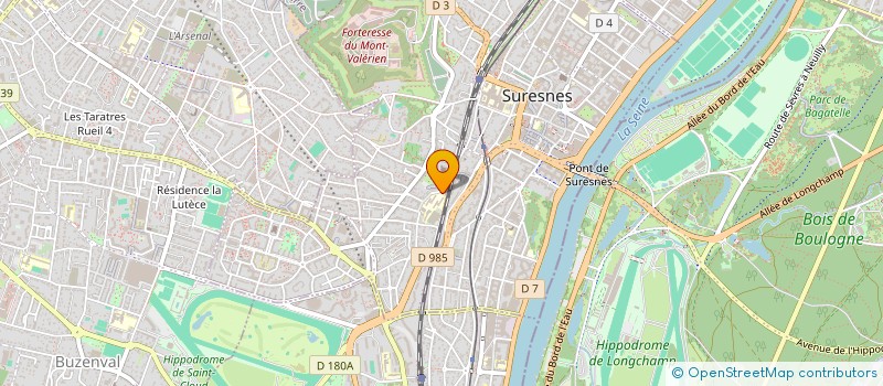 localisation de l'entreprise ASSOC SPORTIVE ET CULTURELLE à SURESNES