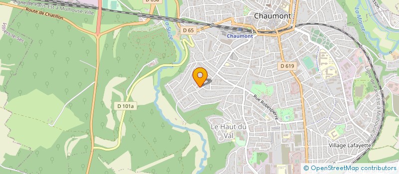 localisation de l'entreprise ASSOC SPORTIVE ET CULTURELLE TURQUE à CHAUMONT