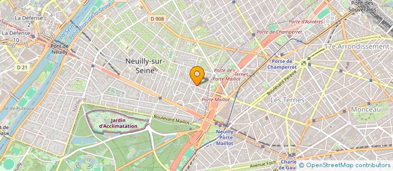 localisation de l'entreprise ASSOC SPORTIVE IMC DE NEUILLY SUR SEINE à NEUILLY-SUR-SEINE