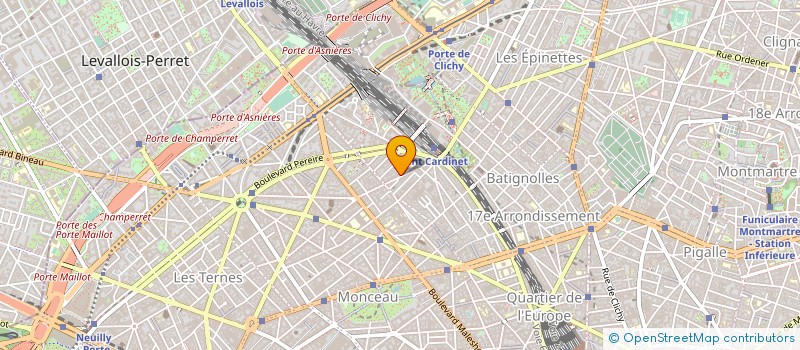 localisation de l'entreprise ASSOC SPORTIVE JOUFFROY  PARIS