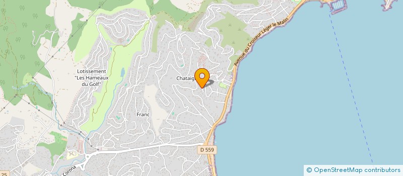 localisation de l'entreprise ASSOC SPORTIVE MAXIMOISE à SAINTE-MAXIME