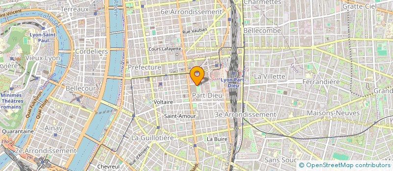 localisation de l'entreprise ASSOC SPORTIVE MONCEY GARIBALDI  LYON