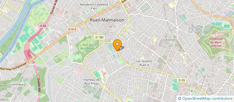 localisation de l'entreprise ASSOC SPORTIVE NOVARTIS à RUEIL-MALMAISON