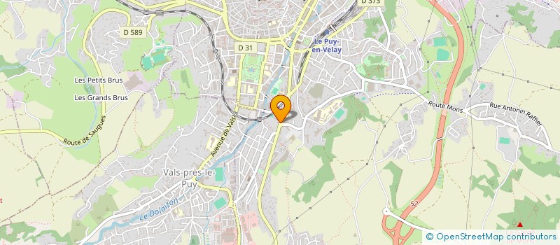 localisation de l'entreprise ASSOC SPORTIVE PTT HAUTE LOIRE à LE PUY-EN-VELAY
