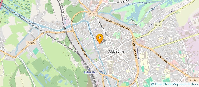 localisation de l'entreprise ASSOC SPORTIVE SCOLAIRE ECOLE LES POULIES à ABBEVILLE