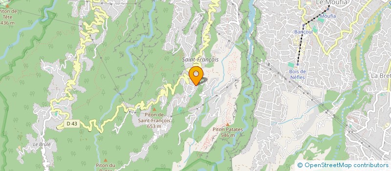 localisation de l'entreprise ASSOC SPORTIVE ST FRANCOIS MANALA AZY LE BRULE  SAINT-DENIS