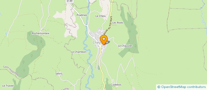 localisation de l'entreprise ASSOC SPORTIVE TRIZACOISE à TRIZAC