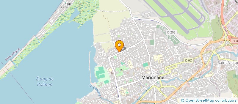 localisation de l'entreprise ASSOC SPORTS ET LOISIRS DE MARIGNANE  MARIGNANE