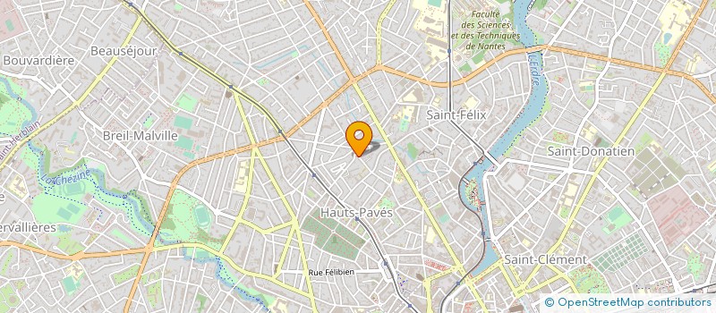 localisation de l'entreprise ASSOC ST PASQUIER POLOGNE à NANTES