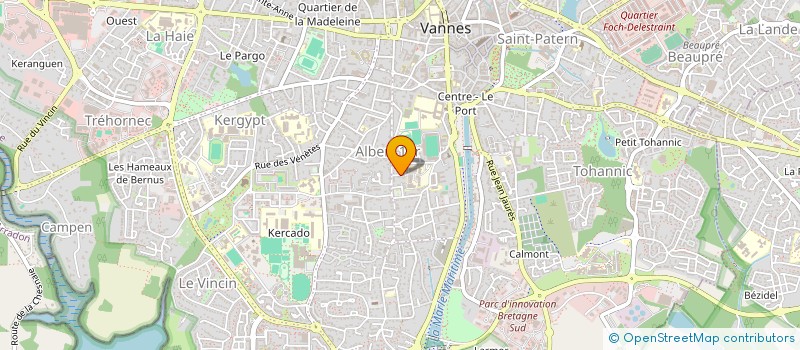 localisation de l'entreprise ASSOC ST PAUL ANIMATION UNITE LOISIRS à VANNES
