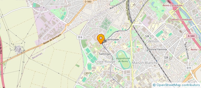 localisation de l'entreprise ASSOC STRATEGIQ RH  REIMS