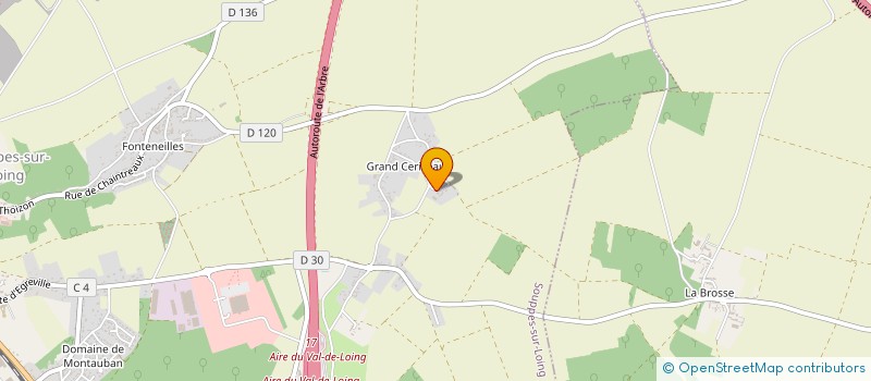 localisation de l'entreprise ASSOC SULPICIENNE DE CONCOURS HIPPIQUE à SOUPPES-SUR-LOING