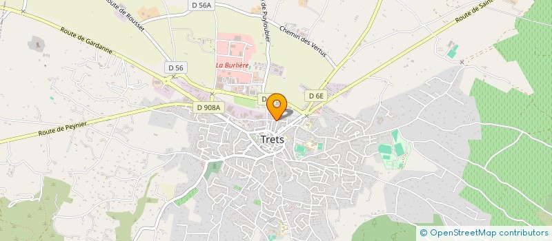 localisation de l'entreprise ASSOC SYND AUTOR ARROS HAUTE VALLEE ARC à TRETS