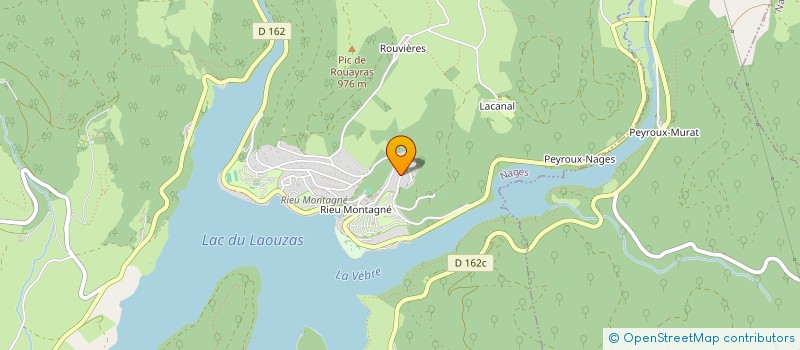 localisation de l'entreprise ASSOC SYND AUTOR ASSAI MONTS LACAUNE à MURAT-SUR-VEBRE