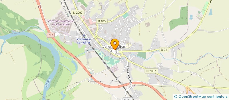 localisation de l'entreprise ASSOC SYND AUTOR ASSAI PLAINE LOGES ET V à BOUCE