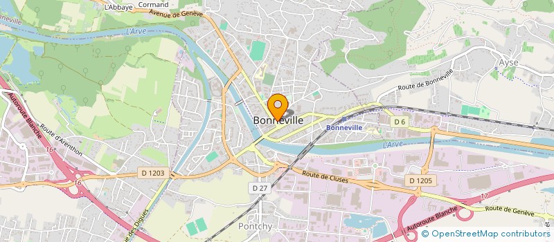 localisation de l'entreprise ASSOC SYND AUTOR CHEMIN EXPLO CHENE à MONT-SAXONNEX