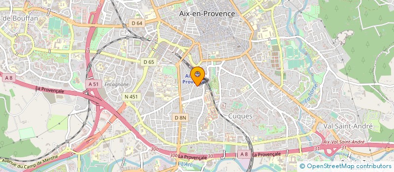 localisation de l'entreprise ASSOC SYND AUTOR LOTIS RABANY TUREL à AIX-EN-PROVENCE