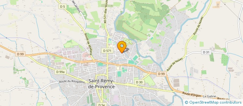 localisation de l'entreprise ASSOC SYND AUTOR POUR ASSAI PALUDS SAINT à ST REMY DE PROVENCE