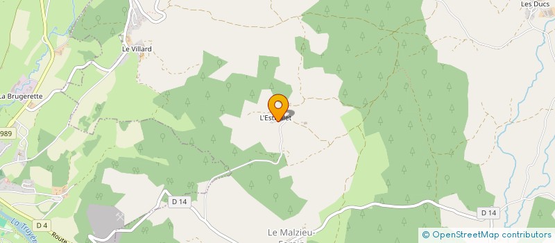 localisation de l'entreprise ASSOC SYND AUTOR REBOI ET GESTI FORES VI à LE MALZIEU-FORAIN
