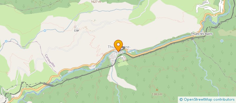 localisation de l'entreprise ASSOC SYND AUTORISEE CANAL DE MILLARES  NYER