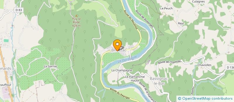 localisation de l'entreprise ASSOC SYND AUTORISEE COTEAUX LIOURDRES  LIOURDRES