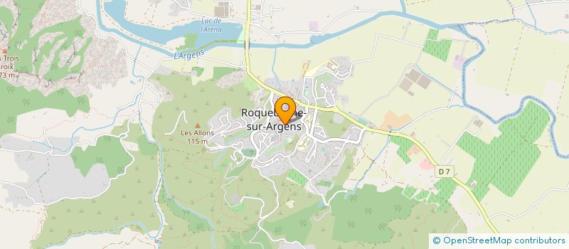 localisation de l'entreprise ASSOC SYND AUTORISEE DES VALETTES à ROQUEBRUNE-SUR-ARGENS