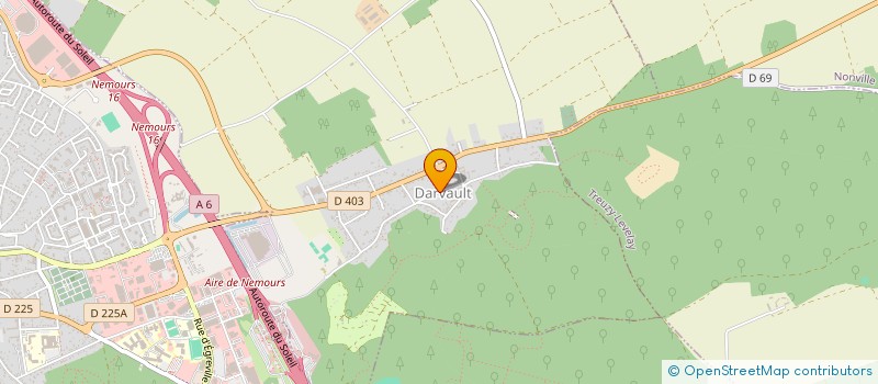 localisation de l'entreprise ASSOC SYND AUTORISEE DRAINAGE DE DAVAULT  DARVAULT