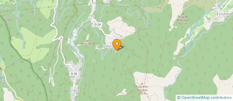 localisation de l'entreprise ASSOC SYND AUTORISEE DU CANAL DE BOHERE à PRADES