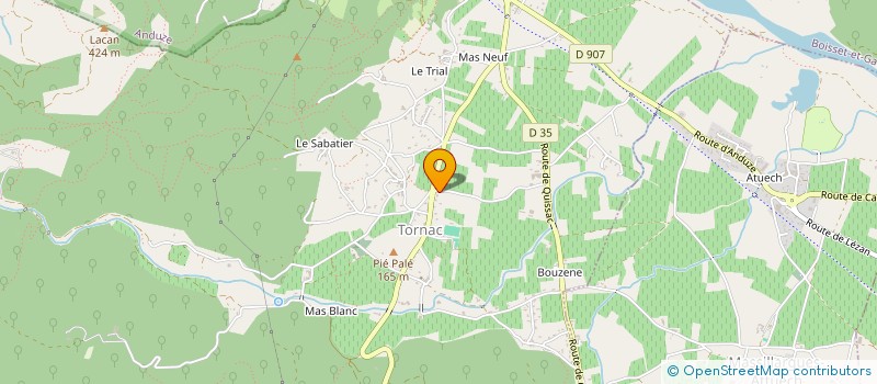 localisation de l'entreprise ASSOC SYND AUTORISEE DU CANAL DE FIGARET à SAINT-SEBASTIEN-D'AIGREFEUILLE