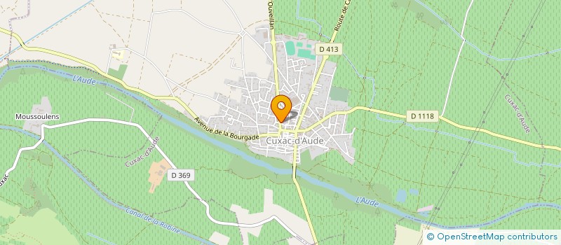 localisation de l'entreprise ASSOC SYND AUTORISEE DU CANAL DE PEZETIS à OUVEILLAN
