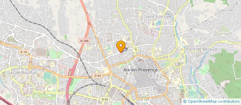 localisation de l'entreprise ASSOC SYND AUTORISEE EAUX VIVES PROVENCE à AIX-EN-PROVENCE