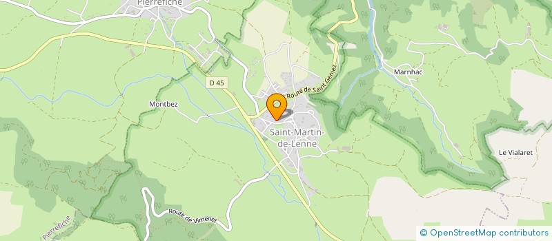 localisation de l'entreprise ASSOC SYND AUTORISEE PISTES DE L AUBRAC à SAINT GENIEZ D'OLT ET D'AUBRAC
