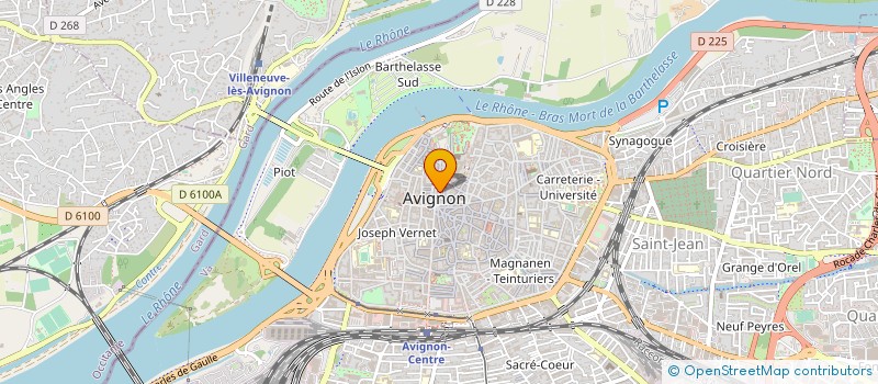 localisation de l'entreprise ASSOC SYND AUTORISEE ROUBINES ET FOSSES à AVIGNON