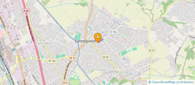 localisation de l'entreprise ASSOC SYND LIBRE DE L'HERS à CASTELGINEST