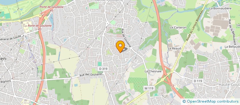 localisation de l'entreprise ASSOC SYND PLANTIVES 3  BASSE-GOULAINE