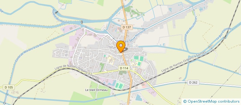 localisation de l'entreprise ASSOC SYND SAINT MICHEL ET SAINT LEONARD  MARANS