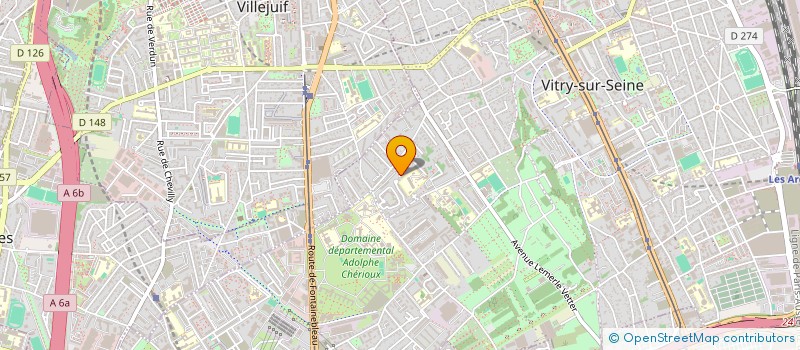 localisation de l'entreprise ASSOC SYNDIC LIBRE LOTISS R E.TREMBLAY à VITRY-SUR-SEINE
