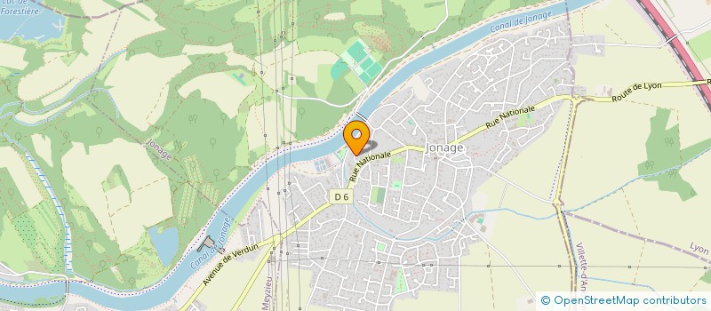 localisation de l'entreprise ASSOC SYNDIC LOTISS LES LACS à JONAGE