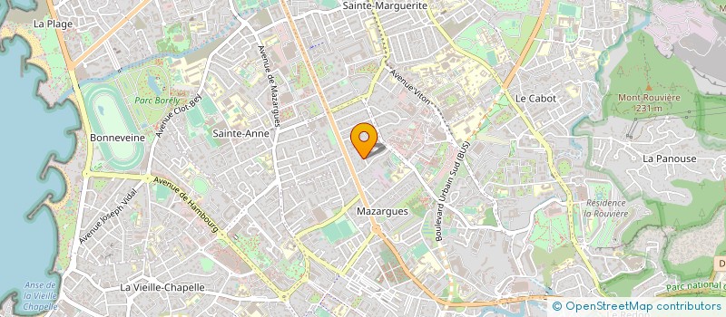 localisation de l'entreprise ASSOC SYNDICALE AUTORISEE DE LA BONNAUDE à MARSEILLE