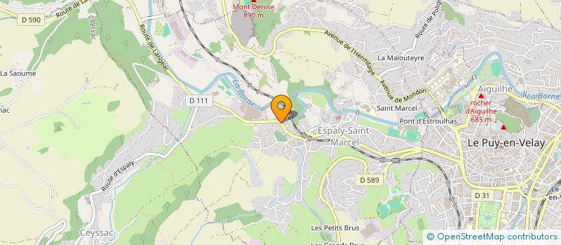 localisation de l'entreprise ASSOC SYNDICALE AUTORISEE DE LA TARINE à ESPALY-SAINT-MARCEL