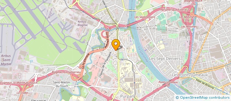 localisation de l'entreprise ASSOC SYNDICALE CLOS D'ARIANE à TOULOUSE