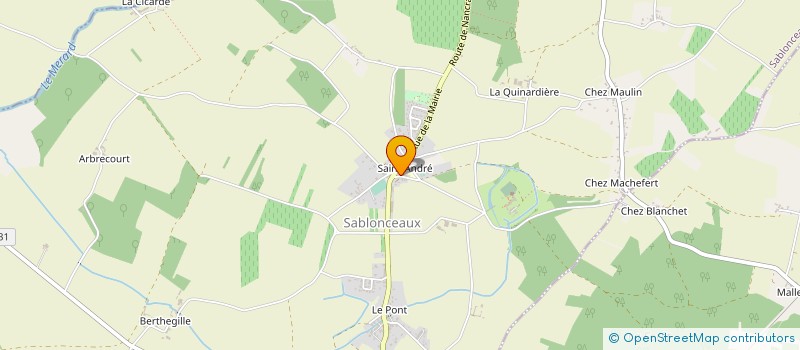 localisation de l'entreprise ASSOC SYNDICALE DE RECOULAINE ET PELARD à NIEULLE-SUR-SEUDRE