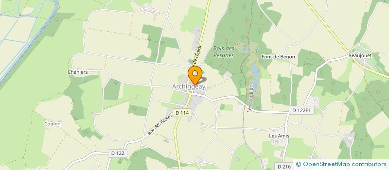 localisation de l'entreprise ASSOC SYNDICALE DES MARAIS LES NOUILLERS  LES NOUILLERS