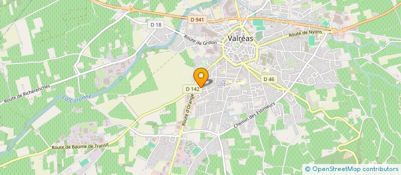 localisation de l'entreprise ASSOC SYNDICALE DU LOTISSEMENT DURAND à VALREAS