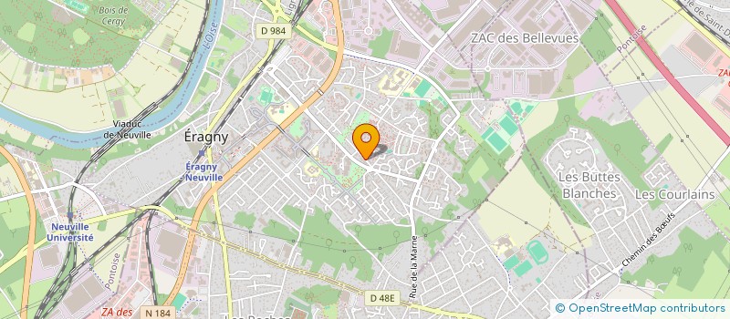 localisation de l'entreprise ASSOC SYNDICALE LA MARNE 95 ERAGNY  ERAGNY