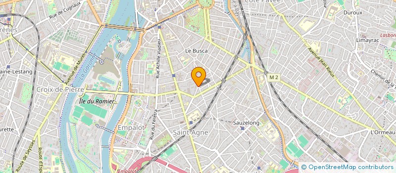 localisation de l'entreprise ASSOC SYNDICALE LIBRE JARDIN DU BUSCA à TOULOUSE