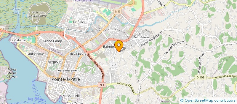 localisation de l'entreprise ASSOC SYNDICALE LIBRE SCI PERRIN LIAISON à LES ABYMES
