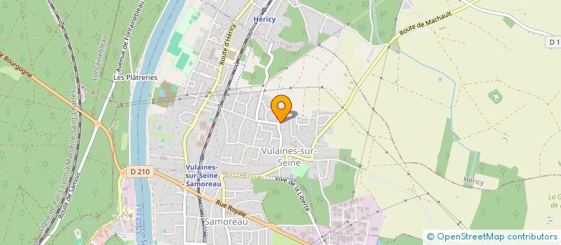 localisation de l'entreprise ASSOC SYNDICALE RESIDENCE DES ACACIAS à VULAINES-SUR-SEINE